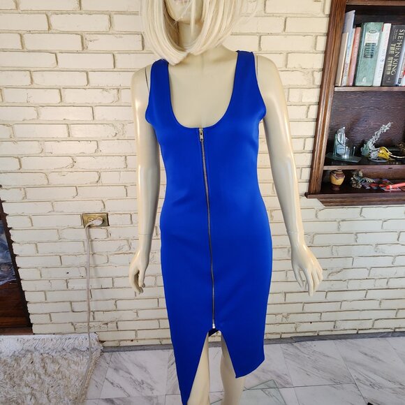 Nwot Womens Blue Mini Dress Size 0/4 - Picture 2 of 5
